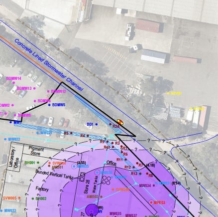 Stormwater canal plans